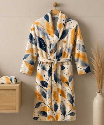 Maisonette - رداء حمام ريشي