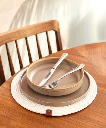 Maisonette - AMERICAN SERVING OF 2 – 33 cm – CREAM