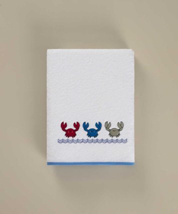 Maisonette - CRAB CHILDREN'S TOWEL