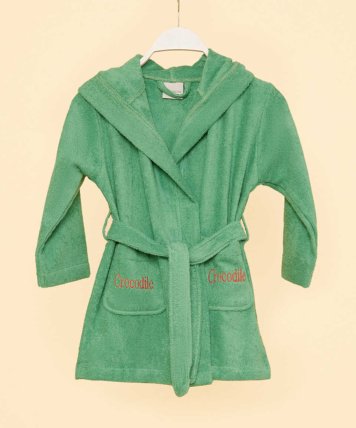 Maisonette - CROCODILE CHILDREN'S BATHROBE