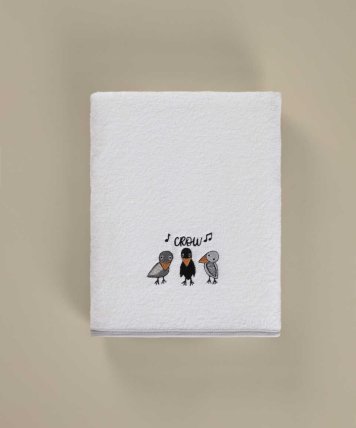 Maisonette - CROW CHILDREN'S TOWEL