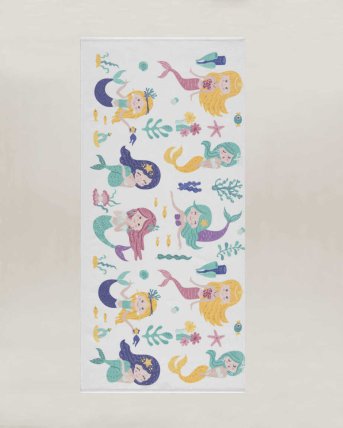 Maisonette - LITTLE MERMAID PLAJ HAVLUSU 75X150 MULTİ