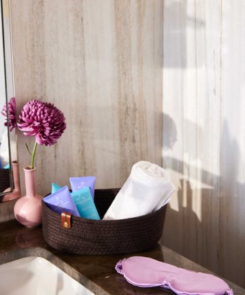 Maisonette - КОРЗИНА ЦВЕТНАЯ 14X24X9 см КОРИЧНЕВАЯ