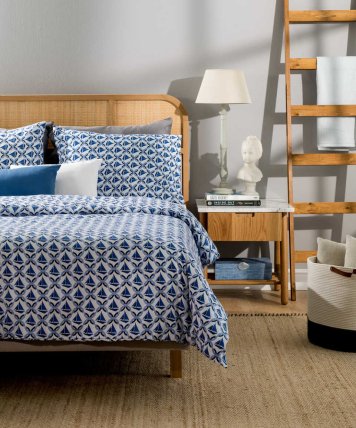 Maisonette - Комплект пододеяльников передний синий-синий