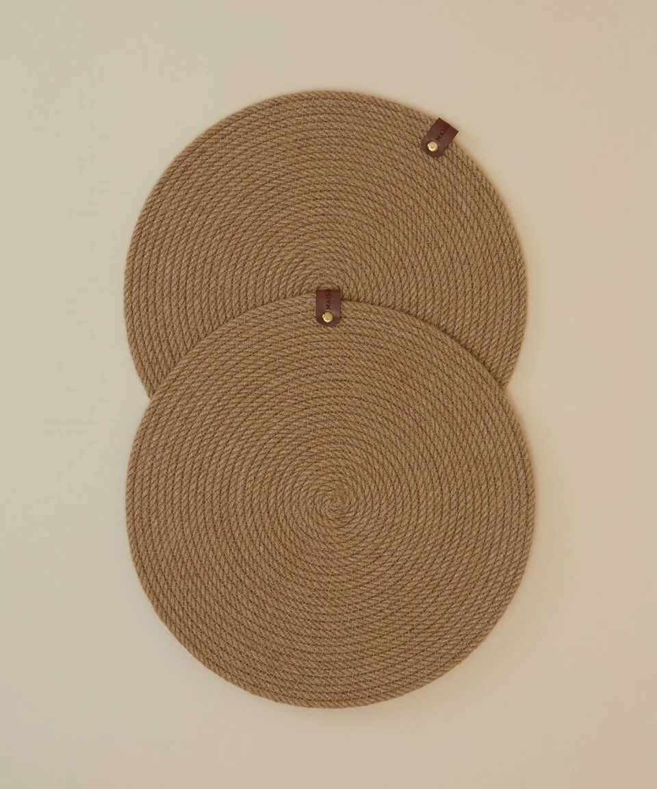 2’Lİ AMERİKAN SERVİS 33 cm KENDİR