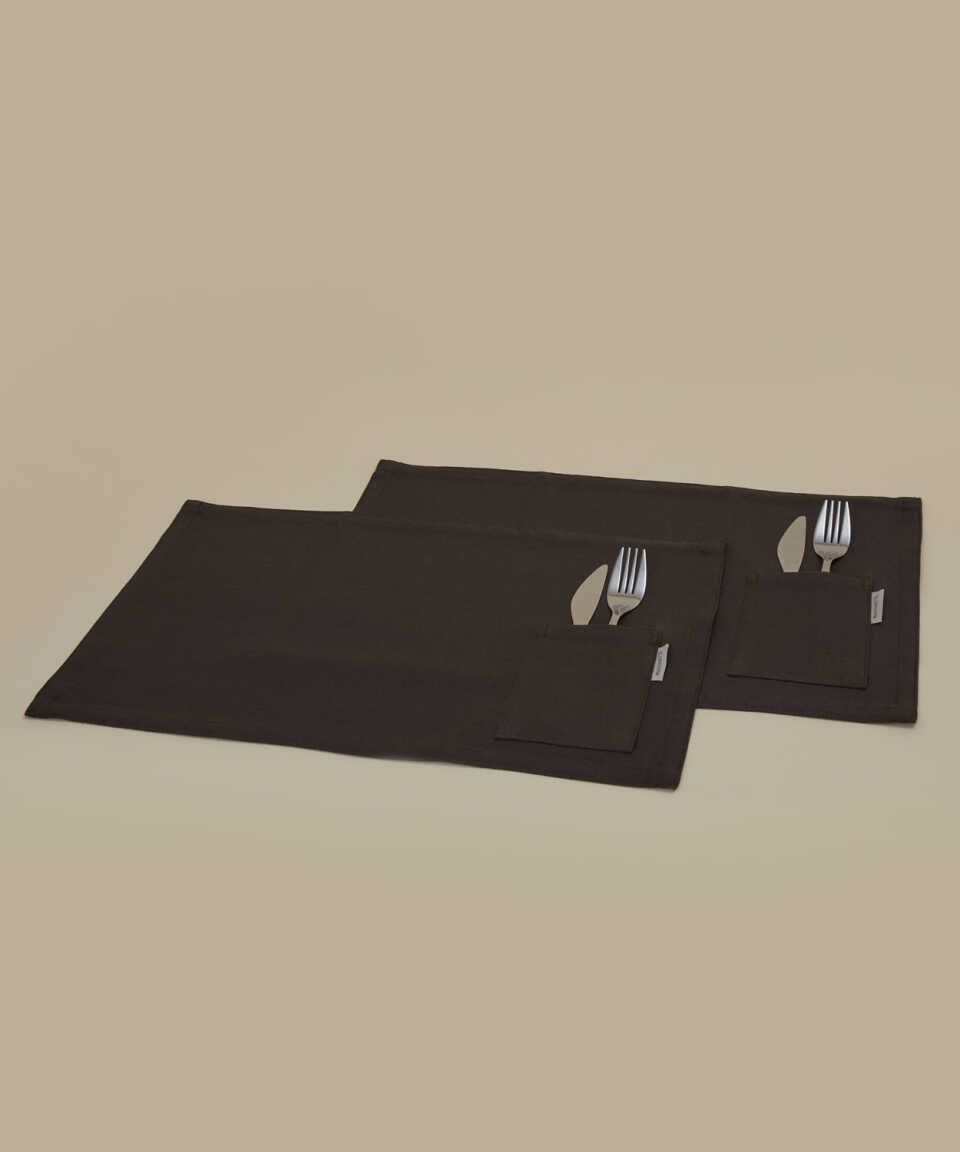 DENİM COLLECTION 2'Lİ AMERİKAN SERVİS 30X45
KAHVE - 2