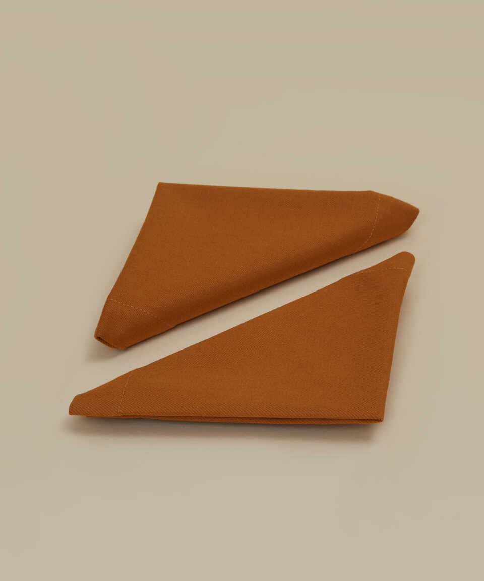 DENİM COLLECTION 2'Lİ PECETE 40X40 HARDAL - 1