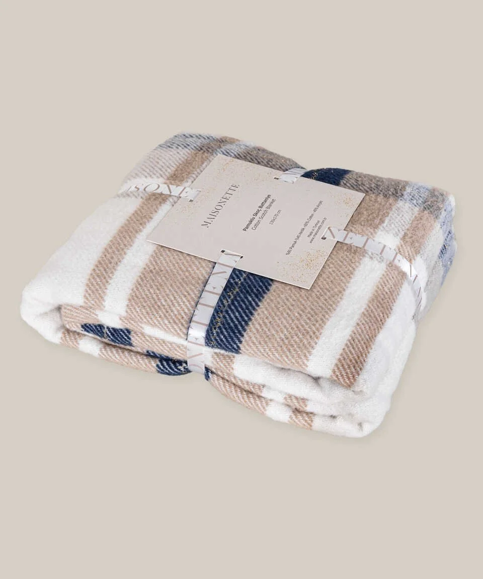 COTTON SCOTCH BLANKET