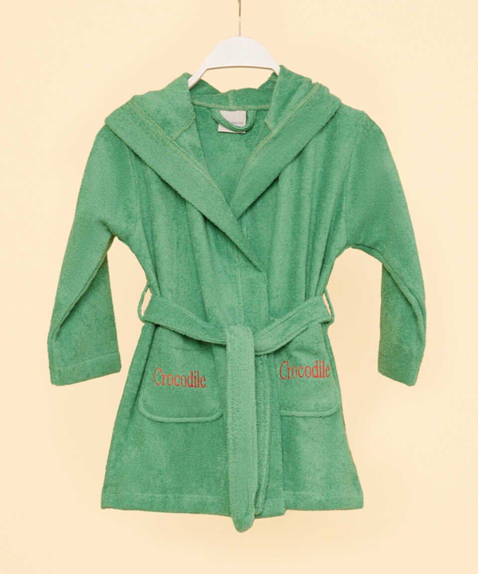 CROCODILE CHILDREN'S BATHROBE - 1