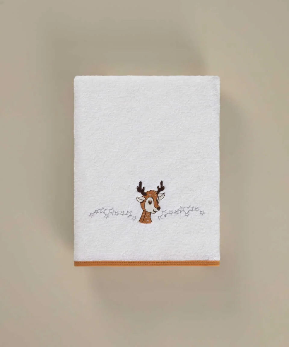 DEER CHILDREN'S TOWEL