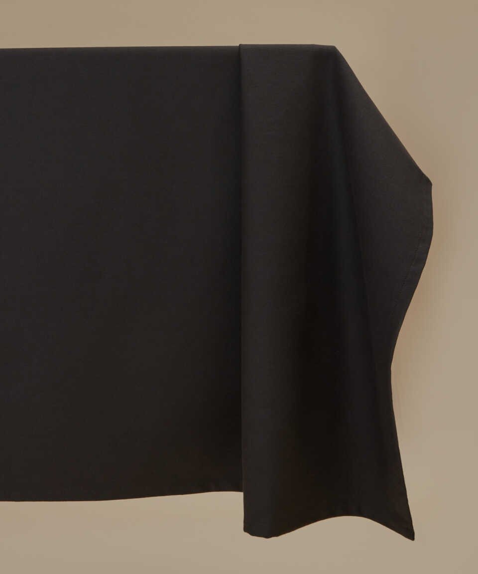 DENIM COLLECTION TABLECLOTH 100X100 BROWN - 1