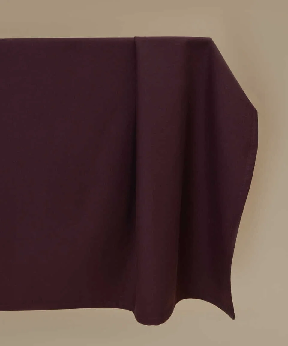 DENIM COLLECTION TABLECLOTH 100X100 DAMSON