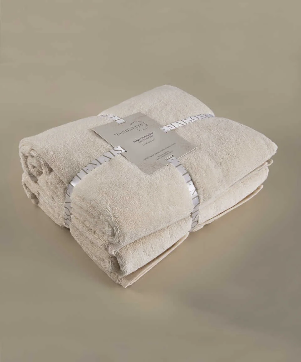 ELEGANCE LARGE BATH TOWEL SET OF 2