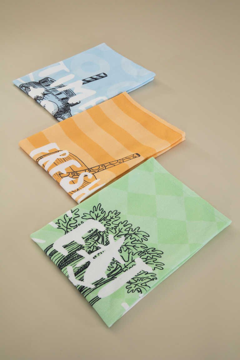 HEALTH 3-PIECE KITCHEN TOWEL - 1