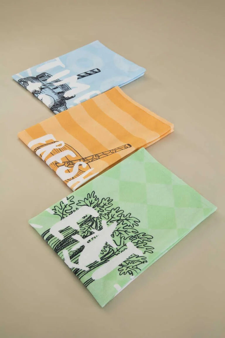 HEALTH 3-PIECE KITCHEN TOWEL