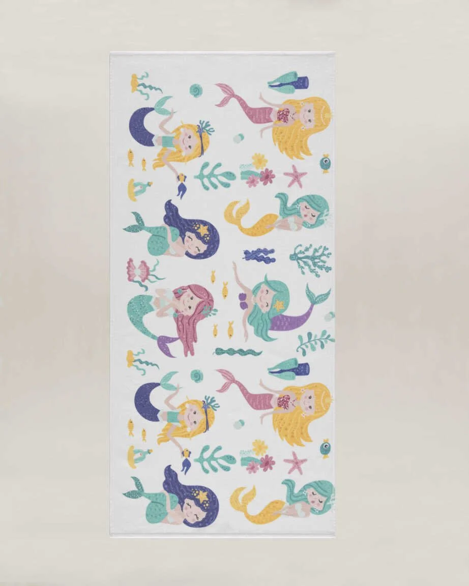 LITTLE MERMAID BEACH TOWEL 75X150 MULTI