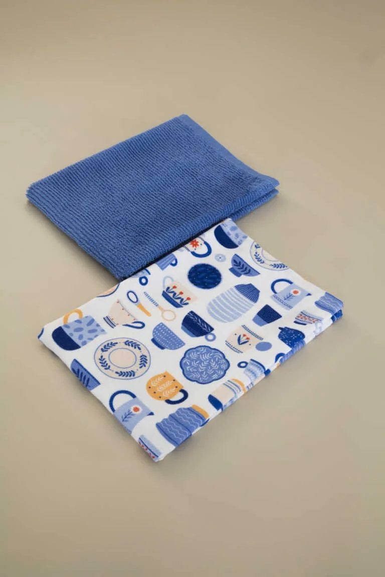 TEAPOT 2-PIECE KITCHEN TOWEL