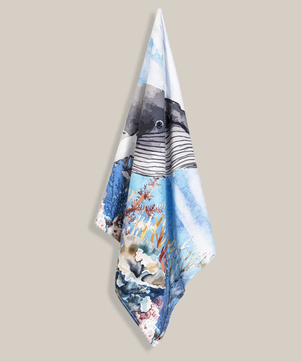 WHALE BEACH TOWEL - 1