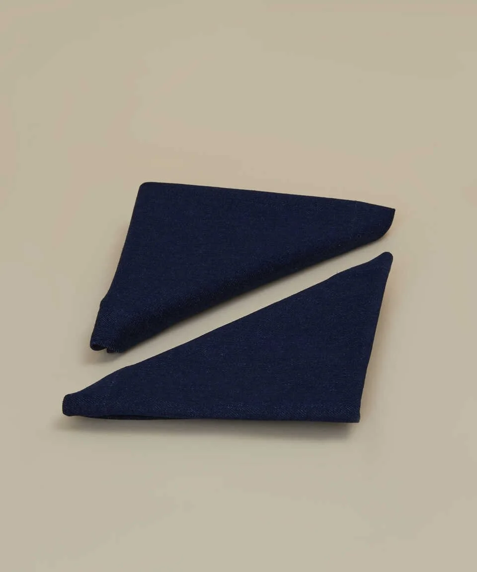 КОЛЛЕКЦИЯ DENIM, 2 САЛФЕТКИ 40X40, ИНДИГО