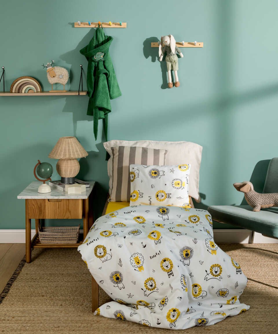 Детский прикроватный комплект ROAR 100x150, белый - 2